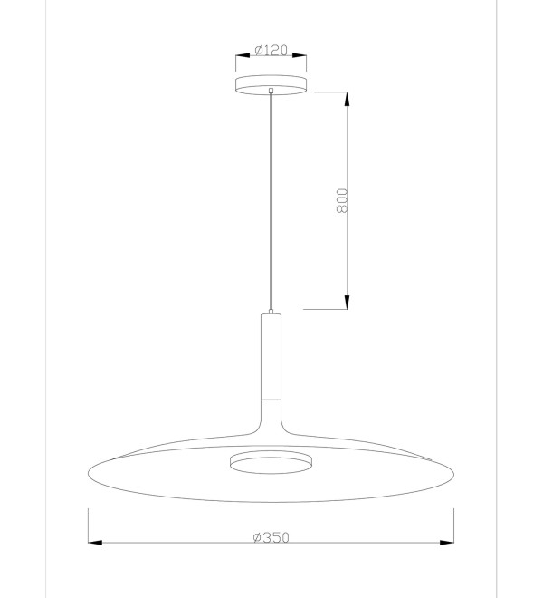 Подвесной светильник Moderli V2221-PL Metrix