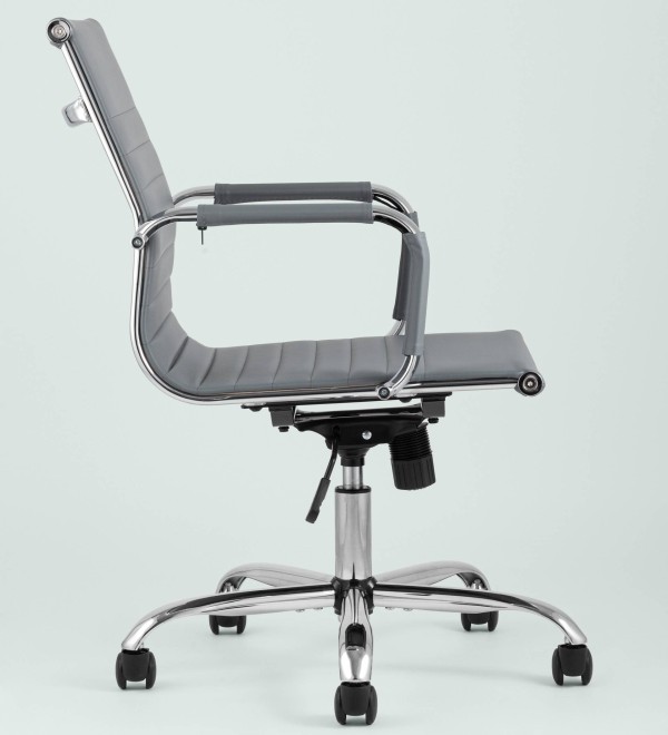 Кресло офисное TopChairs City S серое