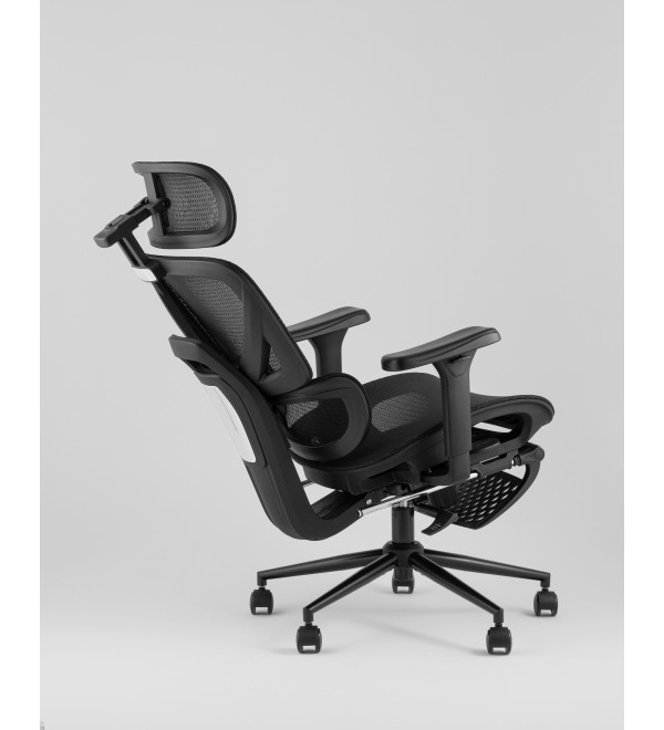 Кресло офисное TopChairs Vertus черная сетка