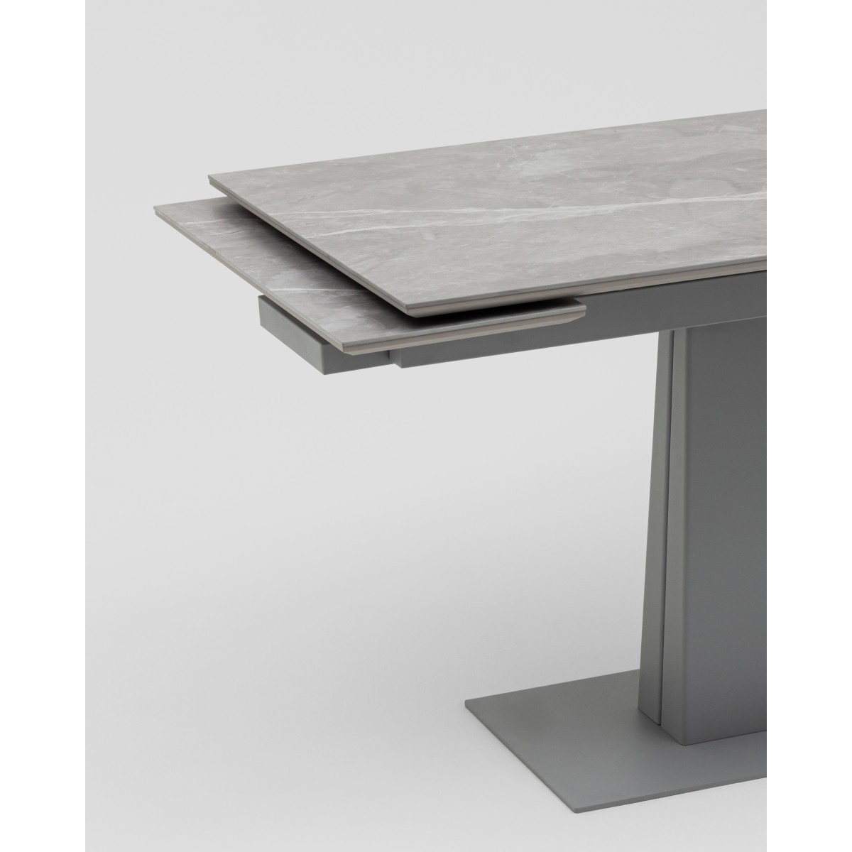 Стол Арнон 120-180/80/76 см керамика Larka grey
