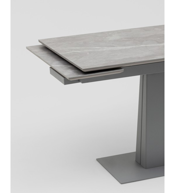 Стол Арнон 120-180/80/76 см керамика Larka grey