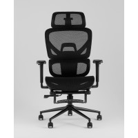 Кресло офисное TopChairs Vertus черная сетка