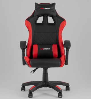 Кресло спортивное TopChairs MG-7043 черно-красный