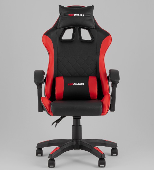 Кресло спортивное TopChairs MG-7043 черно-красный