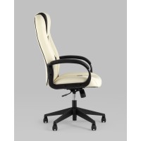 Кресло игровое TopChairs ST-CYBER 8 белый/черный