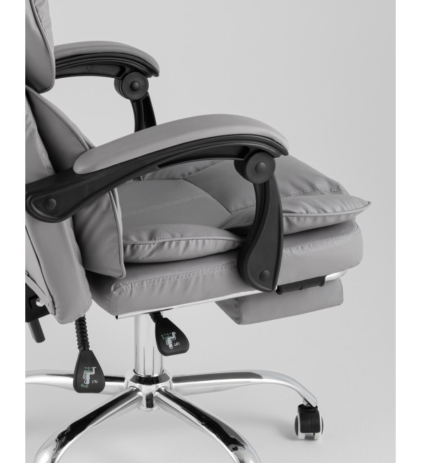 Кресло руководителя TopChairs Siento серый