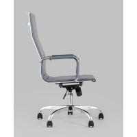 Кресло руководителя TopChairs City серый