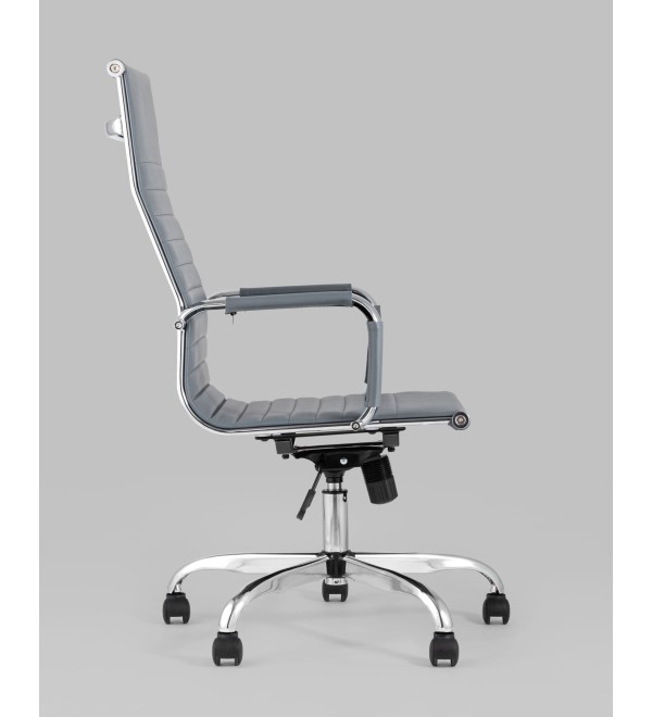 Кресло руководителя TopChairs City серый
