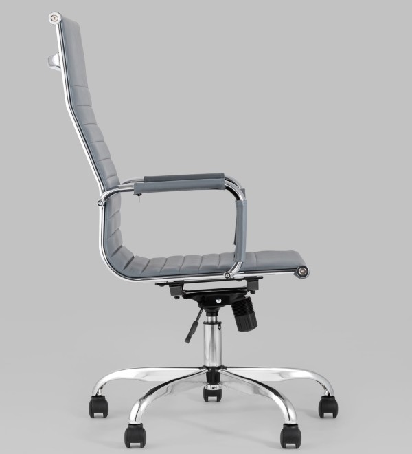 Кресло руководителя TopChairs City серый