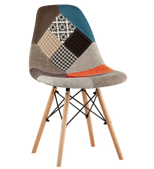 Стул Eames DSW пэчворк