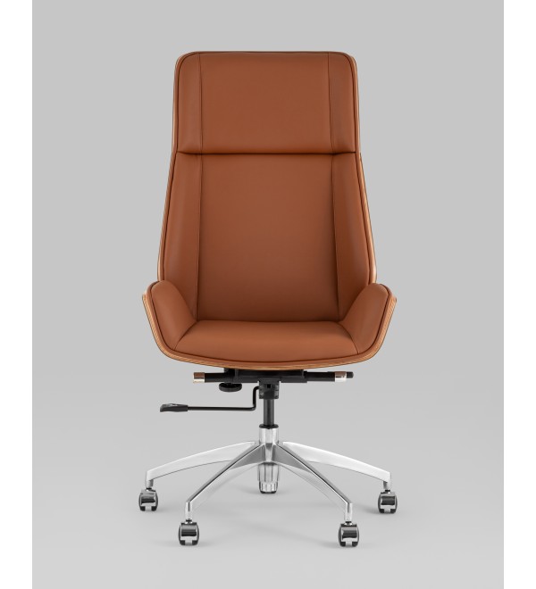 Кресло руководителя TopChairs Crown SN коричневый