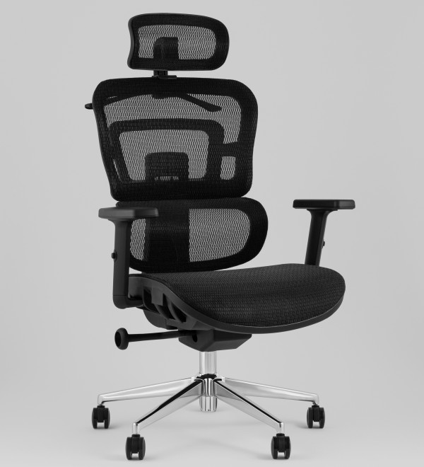 Кресло офисное TopChairs Techno Professional черный