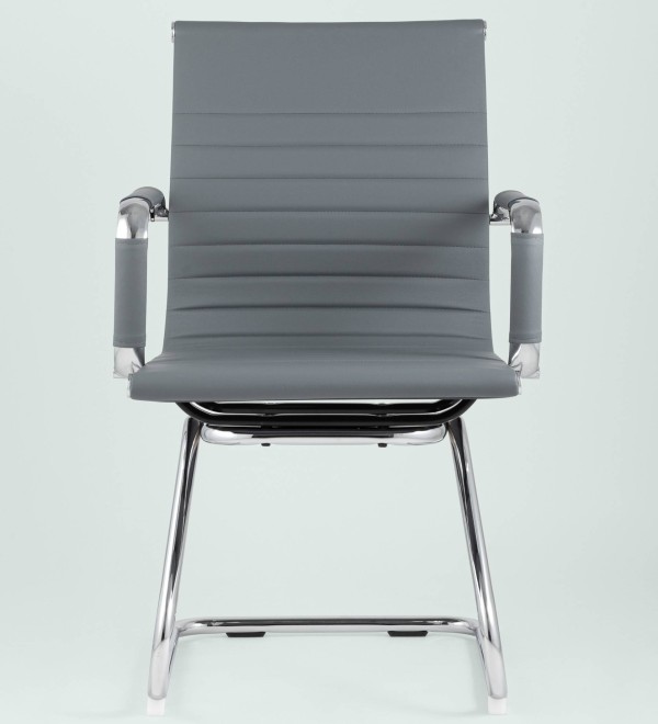 Кресло для посетителей TopChairs Visit серое