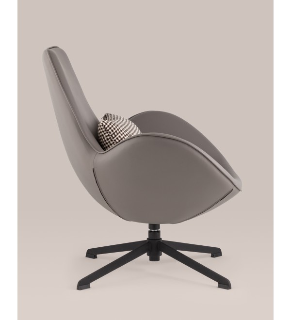 Кресло TopChairs Ostra серый