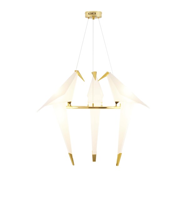 Подвесной светодиодный светильник Moderli V3071-3PL origami Birds 3*LED*6W
