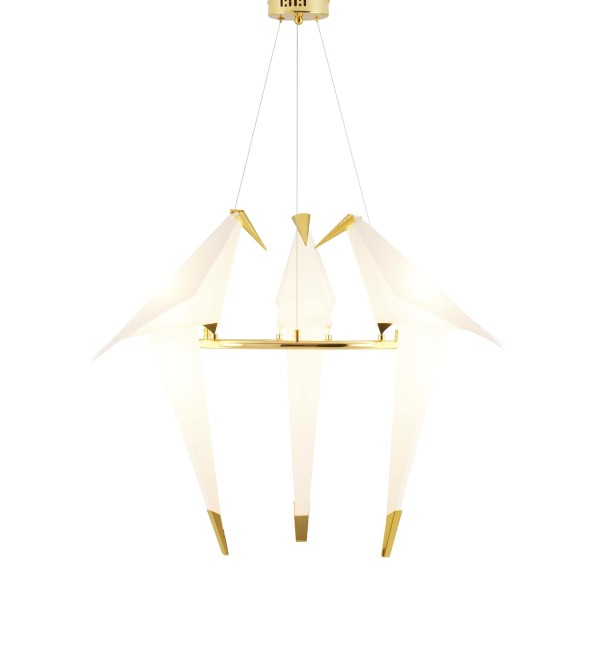 Подвесной светодиодный светильник Moderli V3071-3PL origami Birds 3*LED*6W