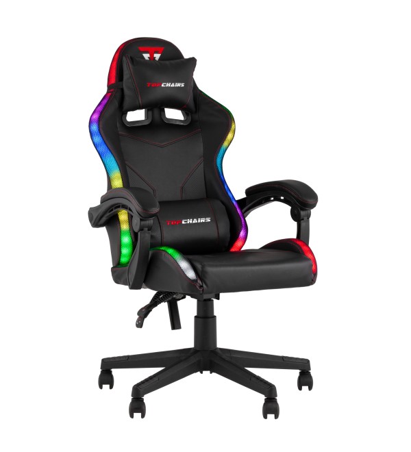 Кресло спортивное TopChairs Druid черный