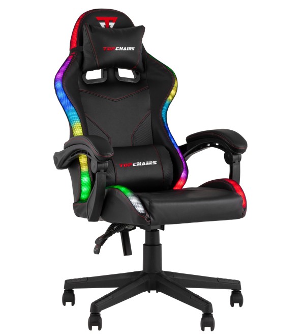 Кресло спортивное TopChairs Druid черный