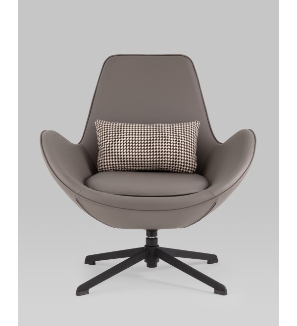 Кресло TopChairs Ostra серый