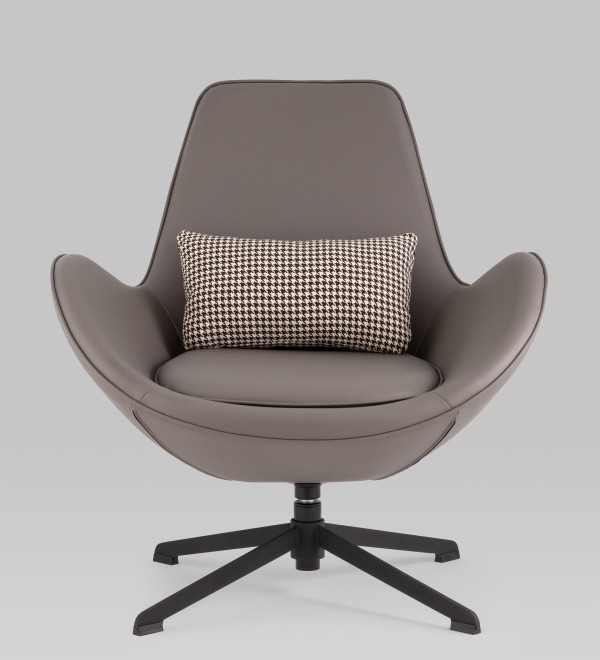Кресло TopChairs Ostra серый