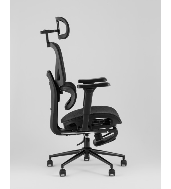 Кресло офисное TopChairs Vertus черная сетка