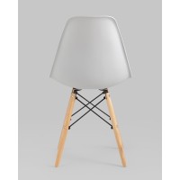 Стул Eames Style DSW светло-серый (разборный каркас)