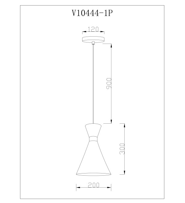 Светильник подвесной Moderli V11555-1P Pesaro