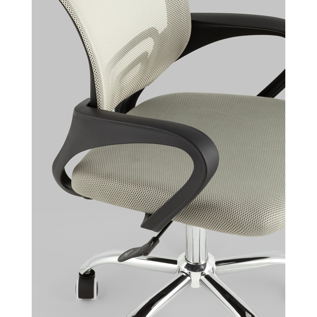 Кресло офисное TopChairs Simple New серый