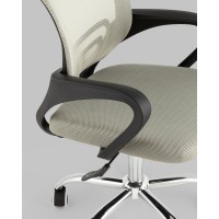 Кресло офисное TopChairs Simple New серый