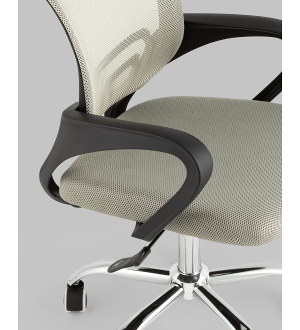 Кресло офисное TopChairs Simple New серый