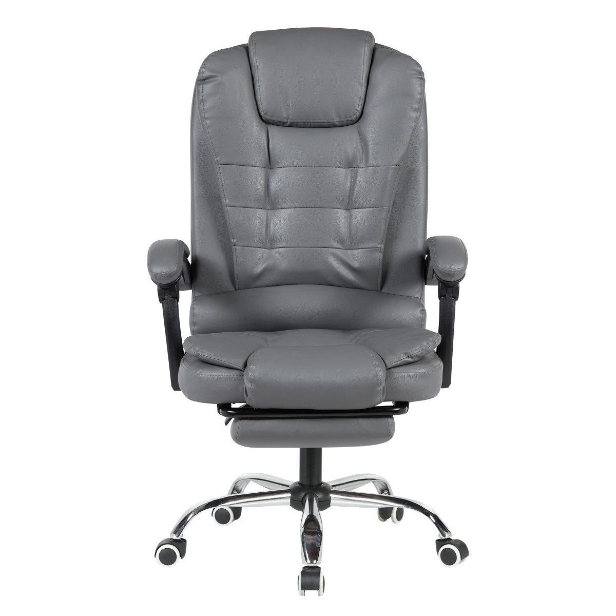 Кресло руководителя TopChairs President NEW серое