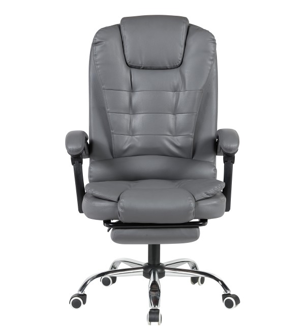 Кресло руководителя TopChairs President NEW серое