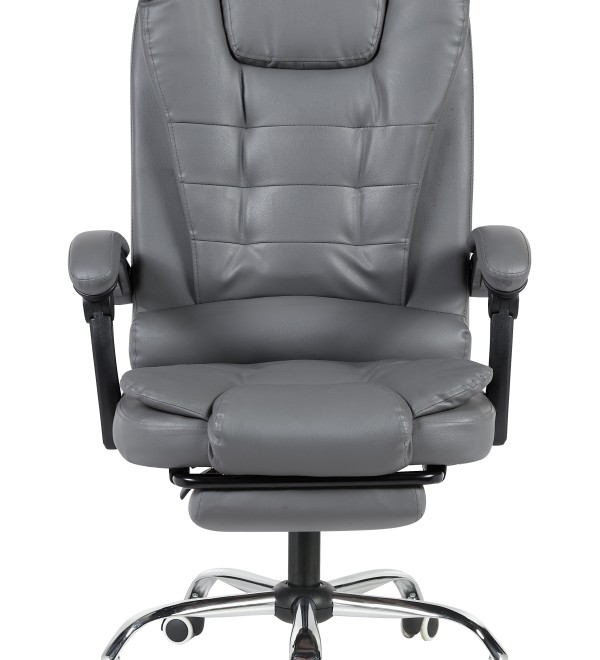 Кресло руководителя TopChairs President NEW серое