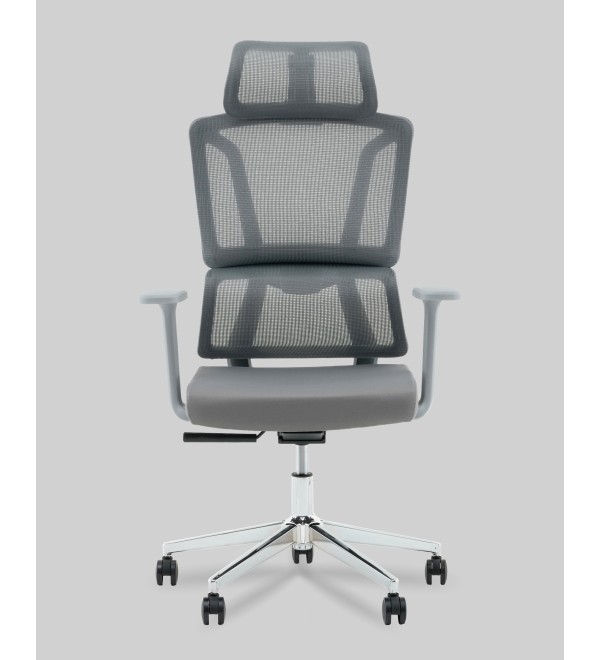 Кресло офисное TopChairs Forward серый