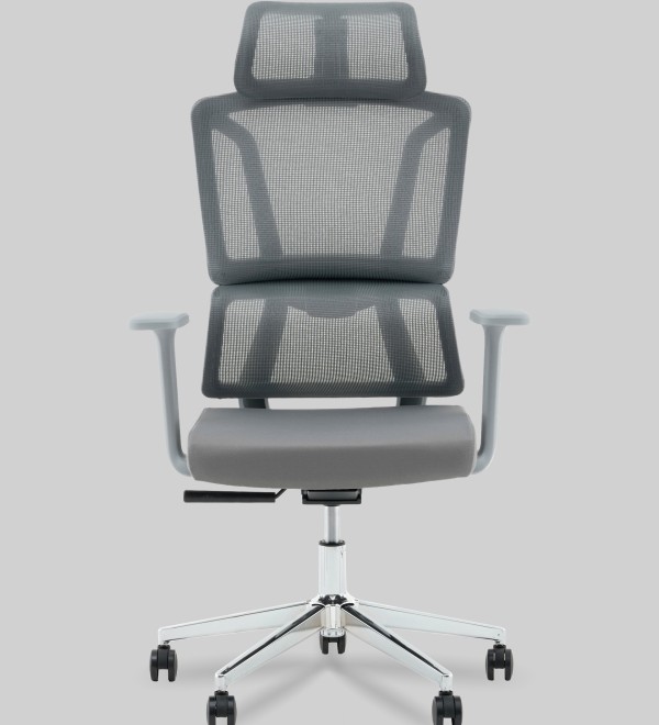 Кресло офисное TopChairs Forward серый