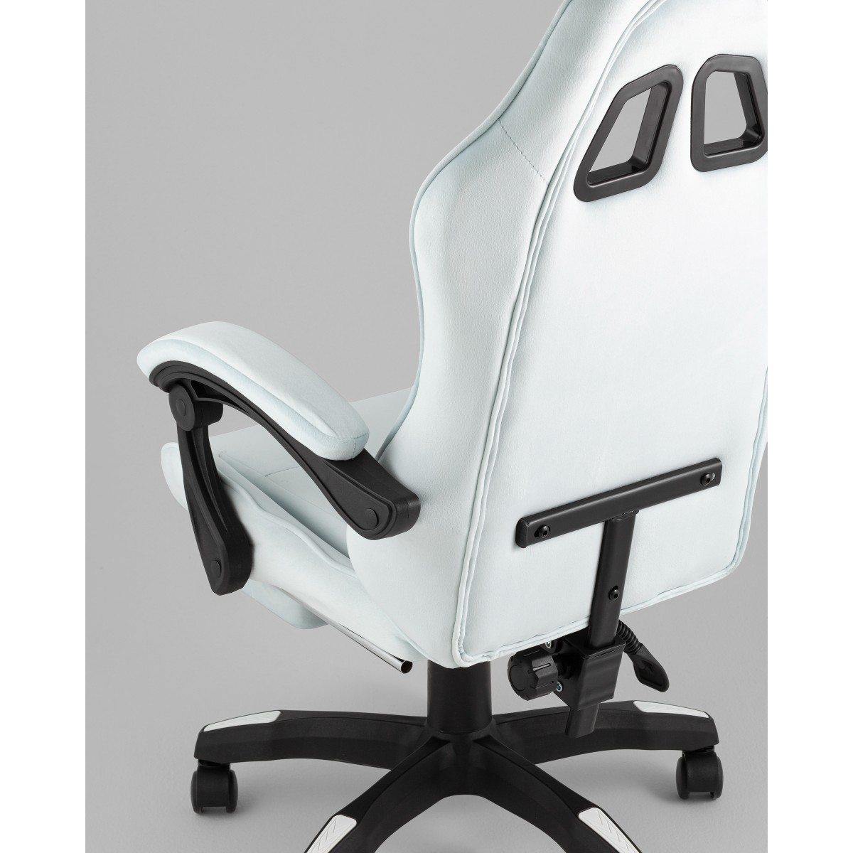 Кресло спортивное TopChairs MG-7019 велюр светло-голубой