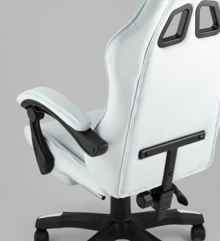 Кресло спортивное TopChairs MG-7019 велюр светло-голубой