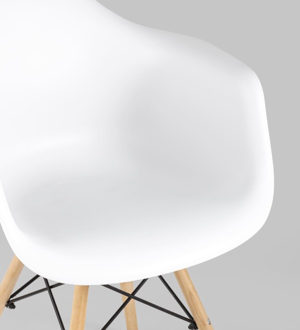 Стул Eames DAW белый
