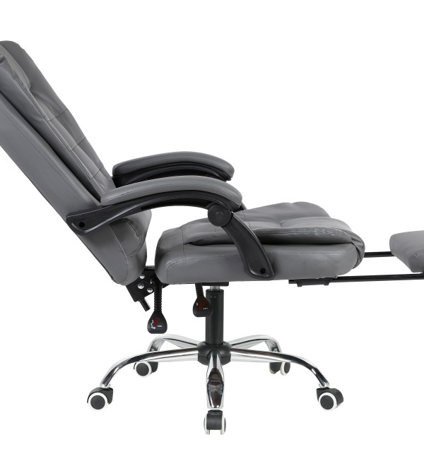 Кресло руководителя TopChairs President NEW серое