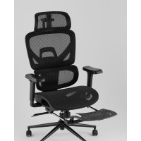 Кресло офисное TopChairs Vertus черная сетка