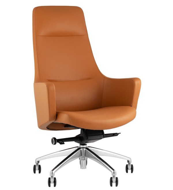 Кресло руководителя TopChairs Ferris коричневое