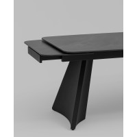 Стол обеденный Eliora 160-240х90 см графит сланец керамика