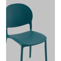 Стул Briny пластик темно-бирюзовый