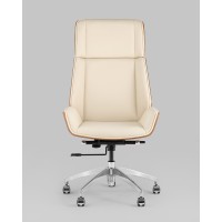 Кресло руководителя TopChairs Crown SN бежевый