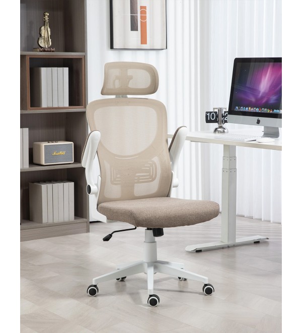 Кресло офисное TopChairs Airone бежевый ткань