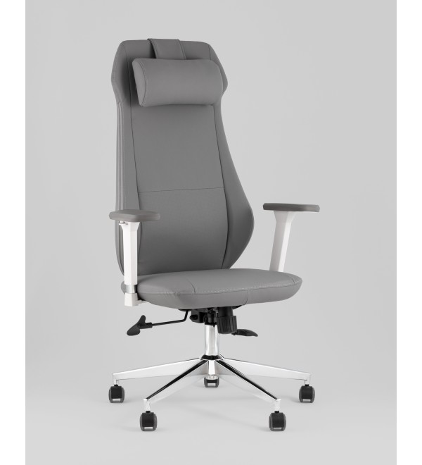 Кресло руководителя TopChairs Trophey серый
