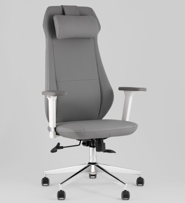Кресло руководителя TopChairs Trophey серый