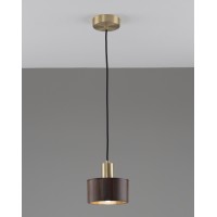 Светильник подвесной Moderli V11957-1P Walnut