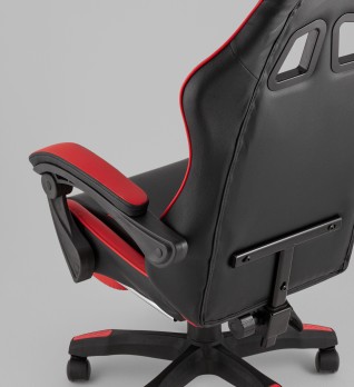 Кресло спортивное TopChairs MG-7019 черно-красный
