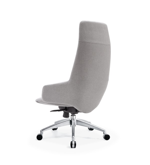 Кресло руководителя TopChairs Bow в ткани серый